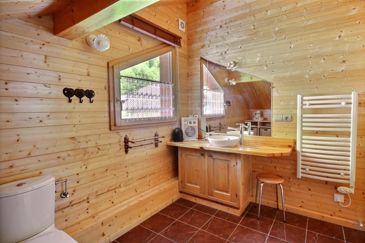 Chalet Wifi - Le Biot - 8 Personnes - Chalet Morand Exterior photo