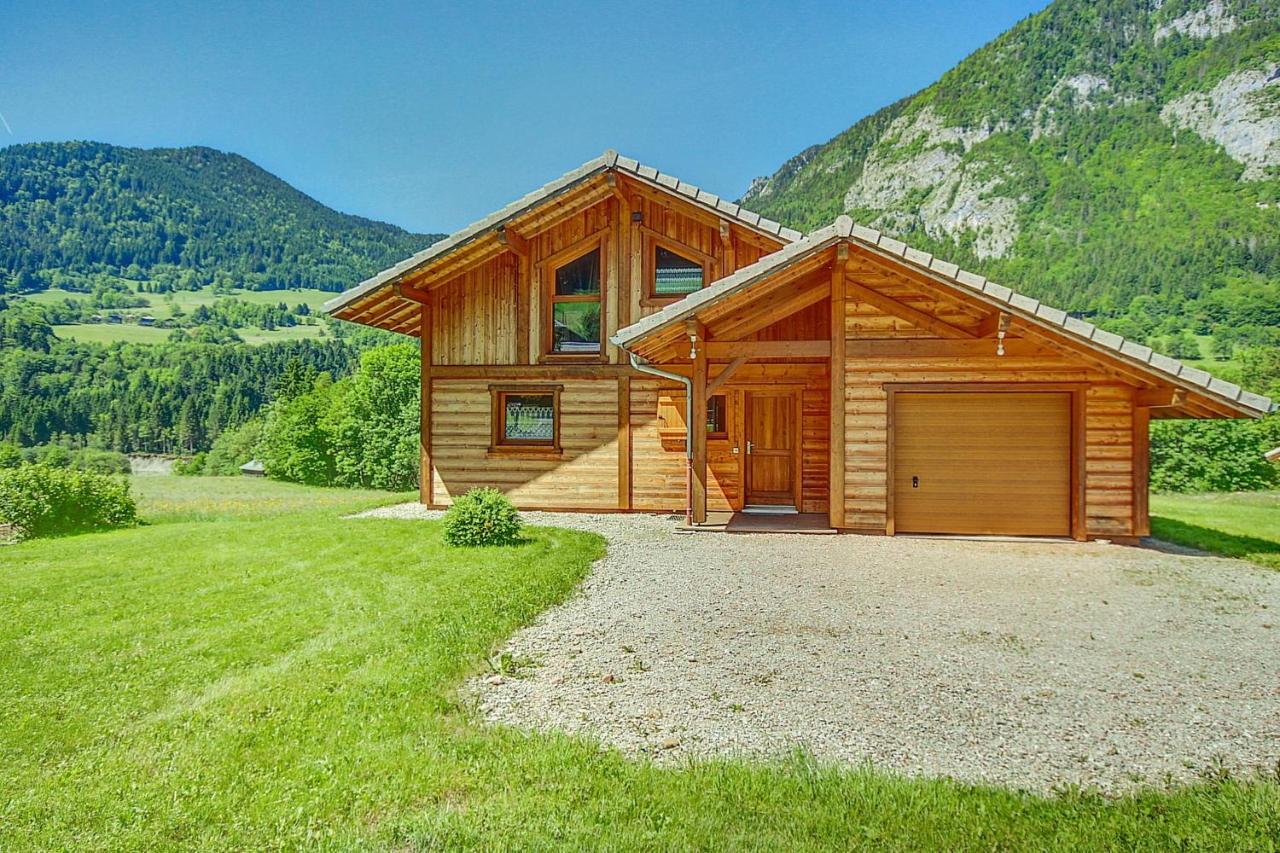 Chalet Wifi - Le Biot - 8 Personnes - Chalet Morand Exterior photo